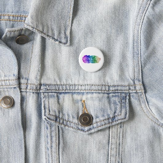 Tooniverse-Abzeichen Button (Beispiel)