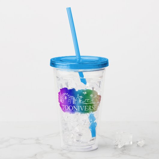 Tooniverse Acrylic Tumbler Acryltrinkbecher (Vorderseite Ice)