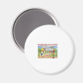 Toontown bist du genug magnet (Vorderseite/Rückseite)