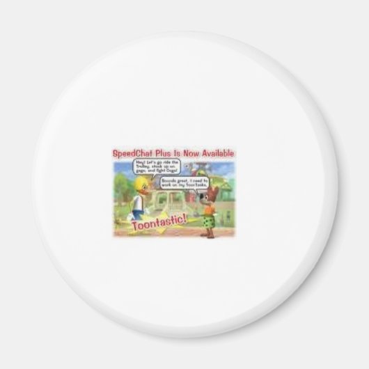 Toontown bist du genug magnet (Vorne)