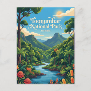 Toonumbar Nationalpark Australien Postkarte