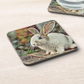 Toony Bunny Getränkeuntersetzer (Linke Seite)