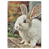 Toony Bunny Klemmbrett (Rückseite)