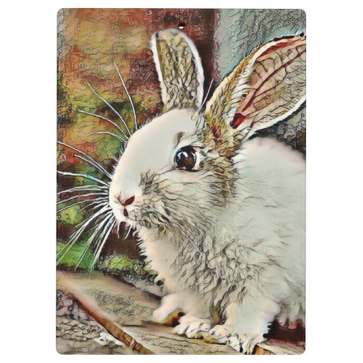 Toony Bunny Klemmbrett (Rückseite)