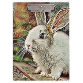 Toony Bunny Klemmbrett (Vorderseite)