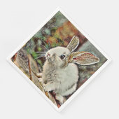 Toony Bunny Serviette (Ecke)