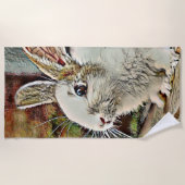 Toony Bunny Strandtuch (Vorderseite)