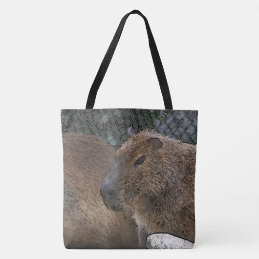 Toony Capibarah Tasche (Vorderseite)