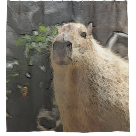 Toony Capy 3 Duschvorhang (Vorderseite)