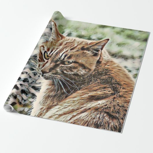 Toony Cat Geschenkpapier (Ungerollt)
