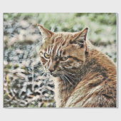 Toony Cat Geschenkpapier (Flach)