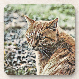 Toony Cat Getränkeuntersetzer