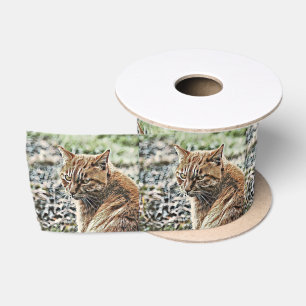 Toony Cat Satinband