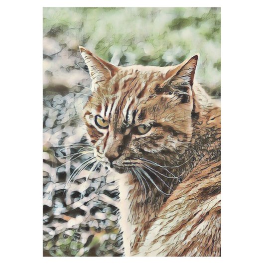 Toony Cat Tischdecke (Vorderseite)