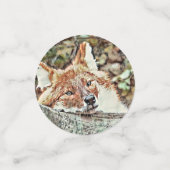 Toony Fox Konfetti (Klein Vorderseite)
