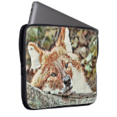 Toony Fox Laptopschutzhülle (Vorne Rechts)