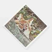Toony Fox Serviette (Ecke)