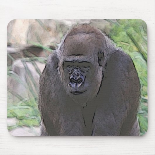 Toony Gorilla Mousepad (Vorne)