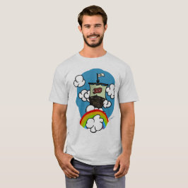 Toony Himmel-Schiff T-Shirt