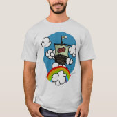 Toony Himmel-Schiff T-Shirt (Vorderseite)