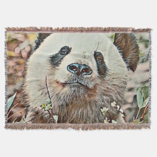 Toony Panda Decke (Vorderseite)