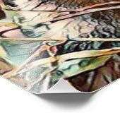 Toony Panda Fotodruck (Ecke)