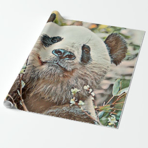 Toony Panda Geschenkpapier
