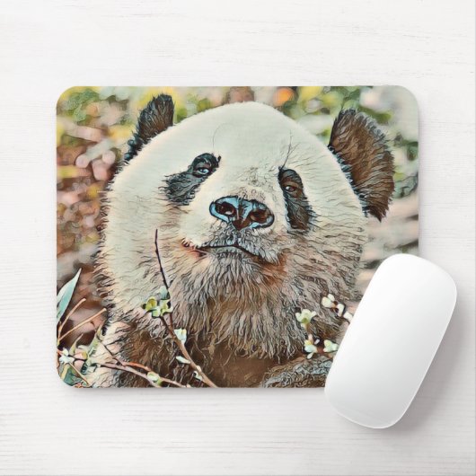 Toony Panda Mousepad (Mit Mouse)