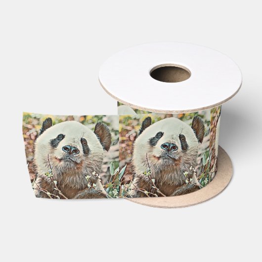 Toony Panda Satinband (Spule)