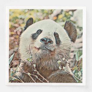 Toony Panda Serviette