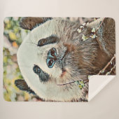 Toony Panda Sherpadecke (Vorderseite (Horizontal))