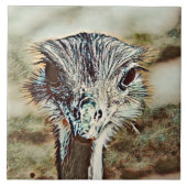 Toony Strauß Fliese (Vorderseite)