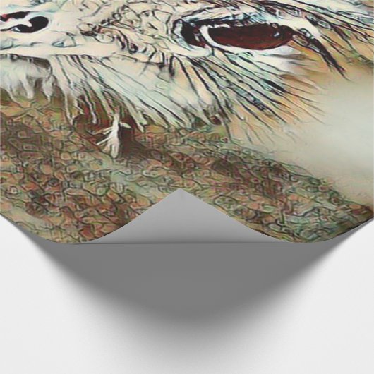 Toony Strauß Geschenkpapier (Ecke)