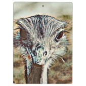 Toony Strauß Klemmbrett (Rückseite)