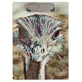 Toony Strauß Klemmbrett (Vorderseite)