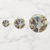 Toony Strauß Konfetti (Rückseiten)