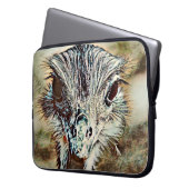 Toony Strauß Laptopschutzhülle (Vorderseite Links)