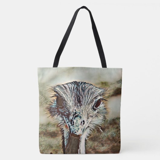 Toony Strauß Tasche (Vorderseite)