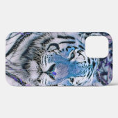 Toony Tiger blau Case-Mate iPhone Hülle (Rückseite (Horizontal))
