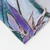 Toony Tiger blau Fleecedecke (Ecke)