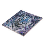 Toony Tiger blau Fliese (Seite)