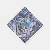 Toony Tiger blau Serviette (Ecke)
