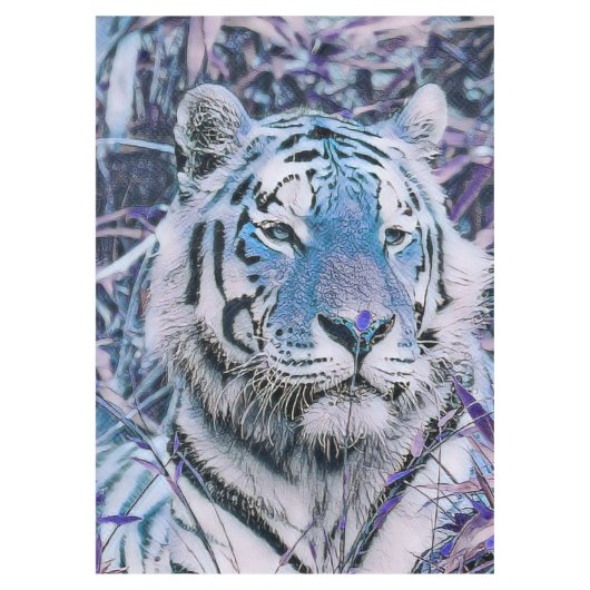 Toony Tiger blau Tischdecke (Vorderseite)