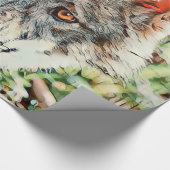 Toony Wolf Geschenkpapier (Ecke)