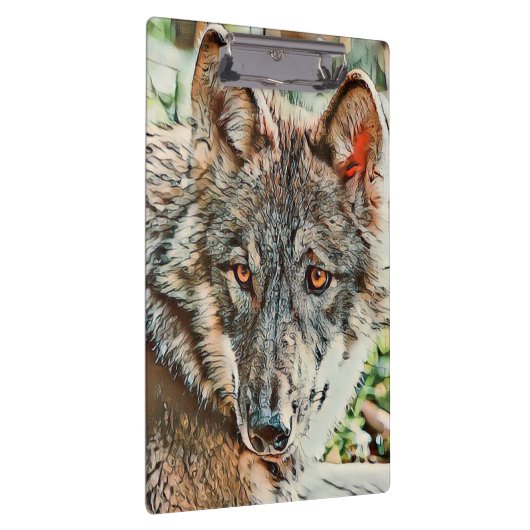 Toony Wolf Klemmbrett (Rechts)