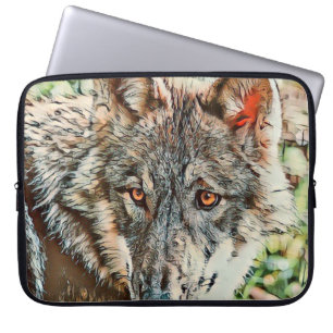 Toony Wolf Laptopschutzhülle
