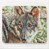 Toony Wolf Mousepad (Vorne)