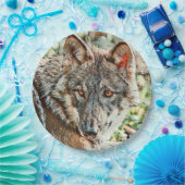 Toony Wolf Pappteller (Party)