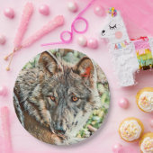 Toony Wolf Pappteller (Party)