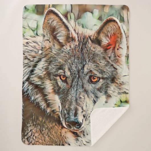 Toony Wolf Sherpadecke (Vorderseite)